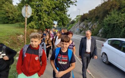 Uspješno realiziran još jedan PEDIBUS