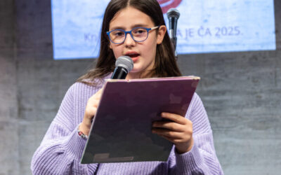 Mia Radičanin, učenica PŠ Vinež, pohvaljena na literarnom natječaju Ca je ča