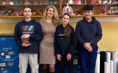 Odlični rezultati  naših učenika na Županijskom natjecanju iz biologije