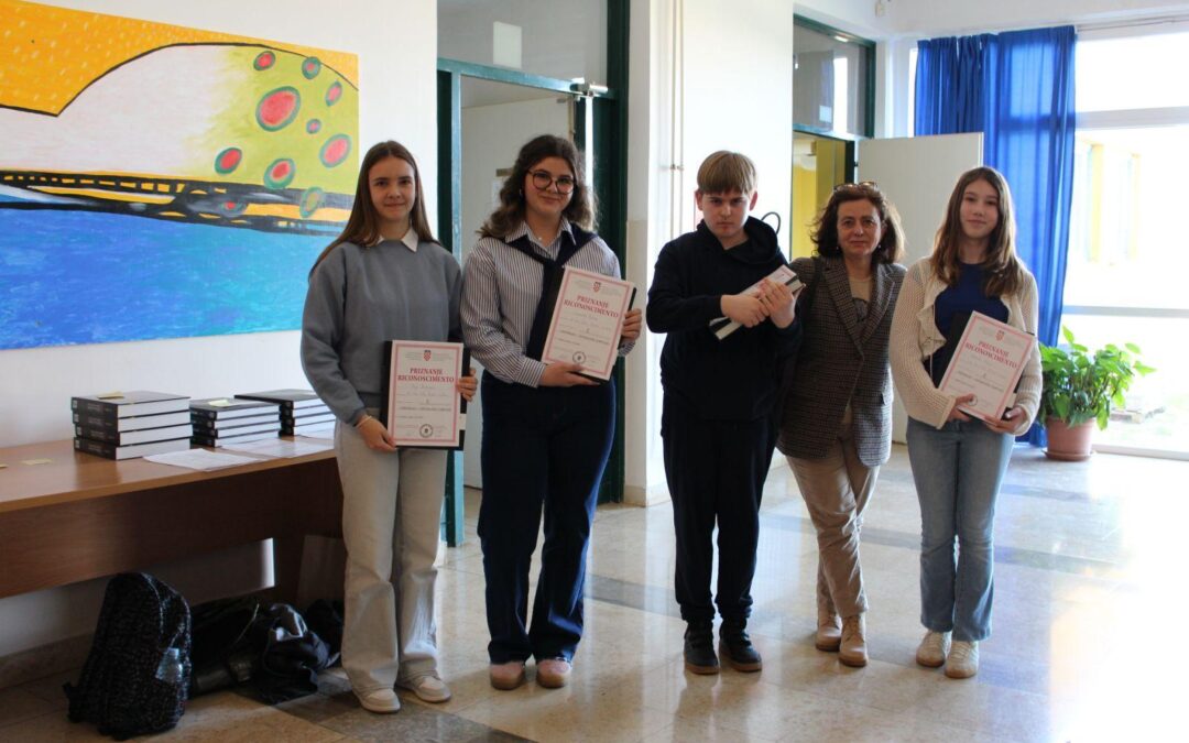 Ekipa naše škole osvojila 2. mjesto na Županijskom natjecanju iz Vjeronaučne olimpijade