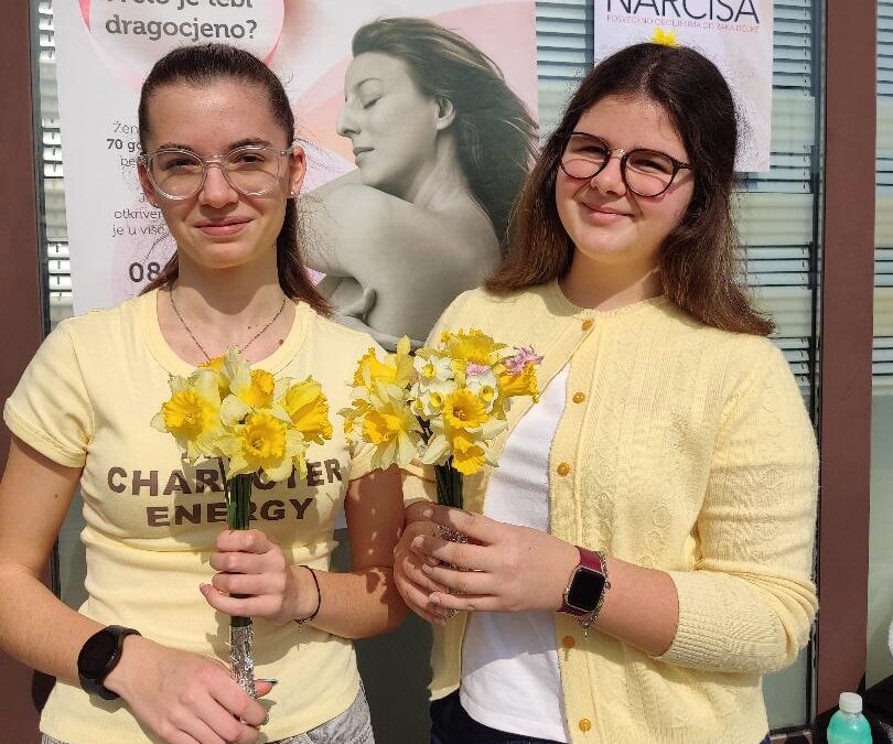 Mladi vijećnici sudjelovali u akciji Dan narcisa