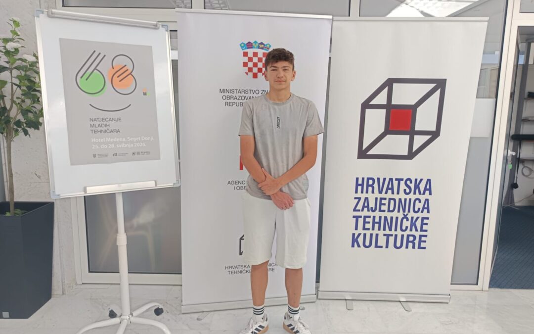 Matias Batelić među najboljim mladim tehničarima Hrvatske