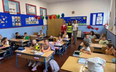 Edukacije djelatnika Crvenog križa i MUP-a za naše prvašiće